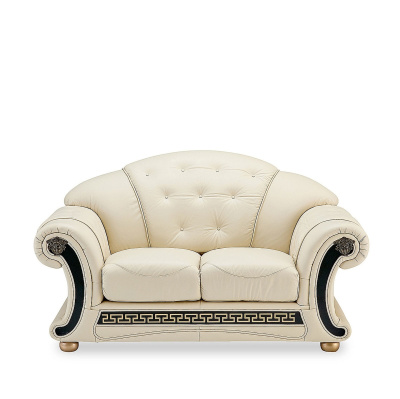 Диван 2-х местный Versace лавсит белый. Фото №2