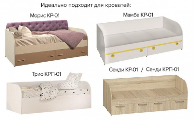 Спинка для кровати МС-02,синий фото Спинка для кровати МС-02,синий. Фото №3