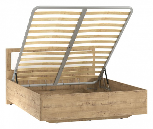 Кровать Virginia НМ 011.54, к/з Бум айс, Дуб Бунратти. Фото №2